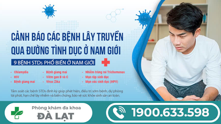 Một số bệnh tình dục ở nam giới và những dấu hiệu nhận biết đặc trưng