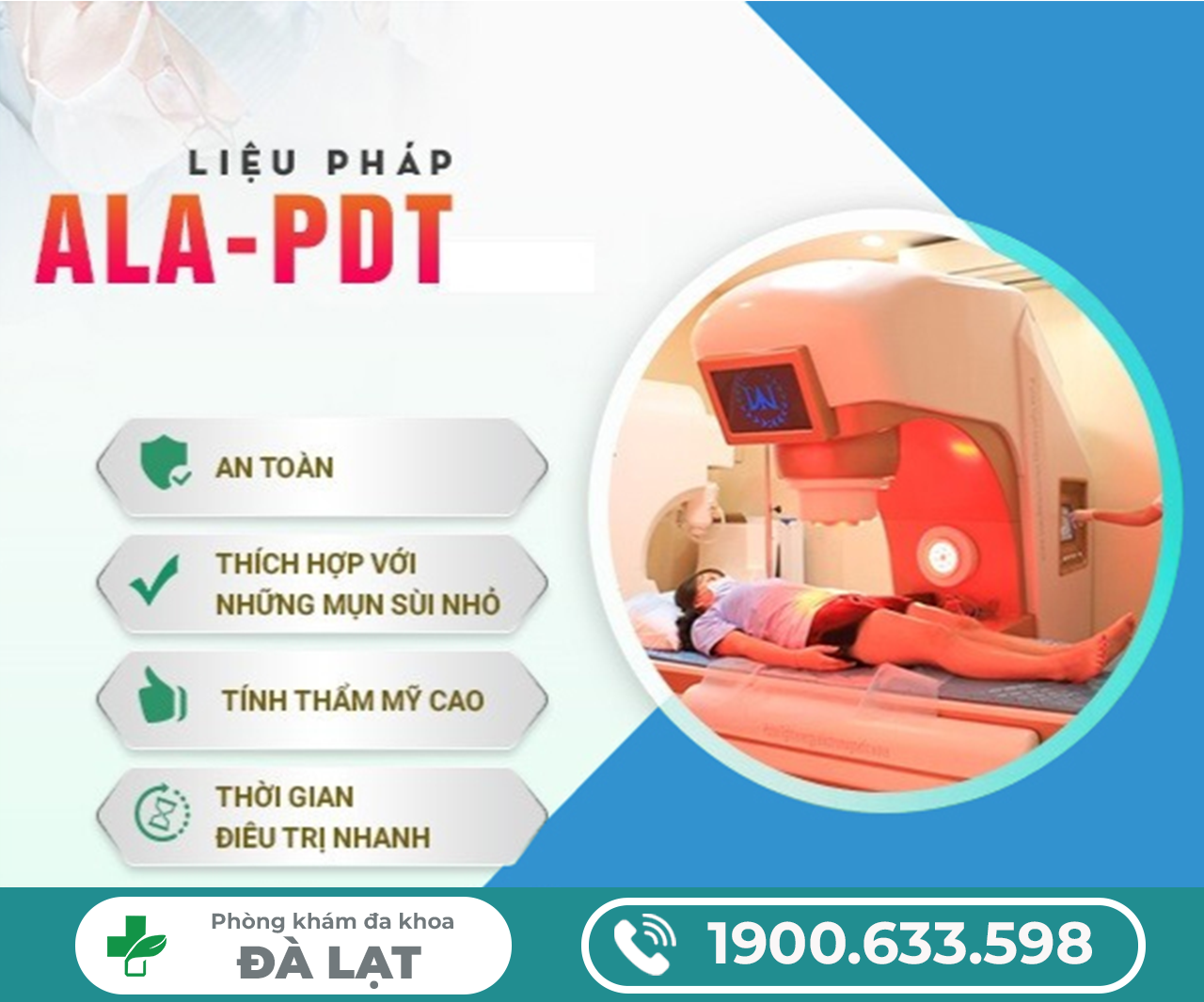 CÔNG NGHỆ ALA - PDT: GIẢI PHÁP HIỆN ĐẠI TRONG ĐIỀU TRỊ SÙI MÀO GÀ