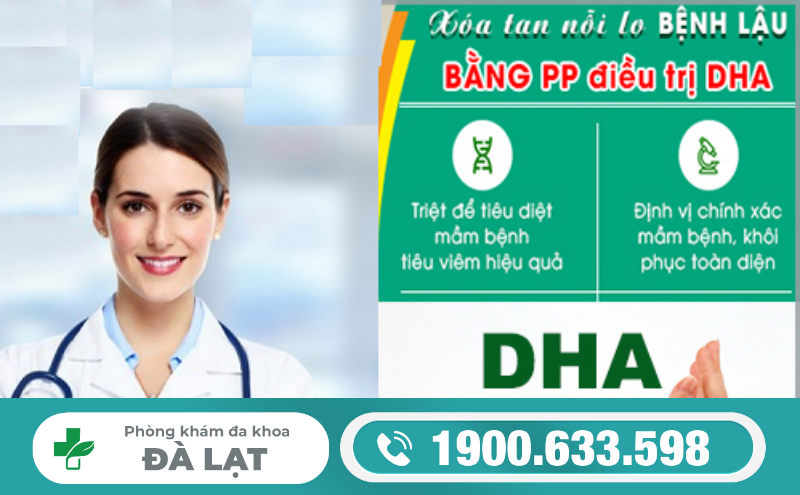 PHƯƠNG PHÁP DHA ĐIỀU TRỊ BỆNH LẬU Ở NỮ GIỚI