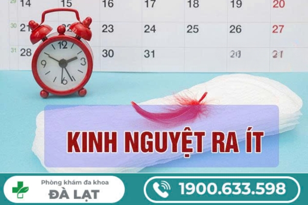 Tình Trạng Kinh Nguyệt Ra Ít Ở Nữ Giới 