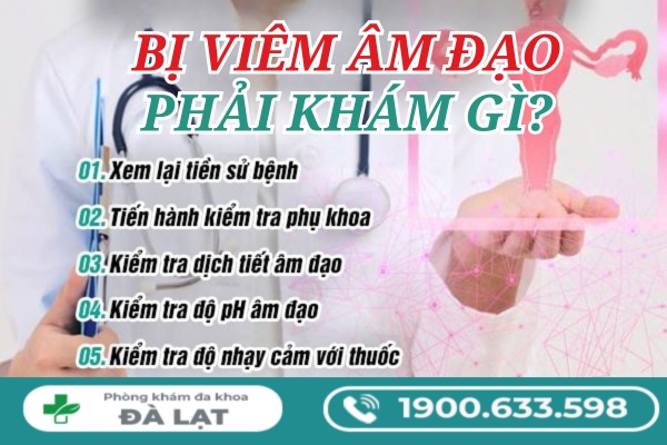 Bị Viêm Âm Đạo Khám Những Gì? 