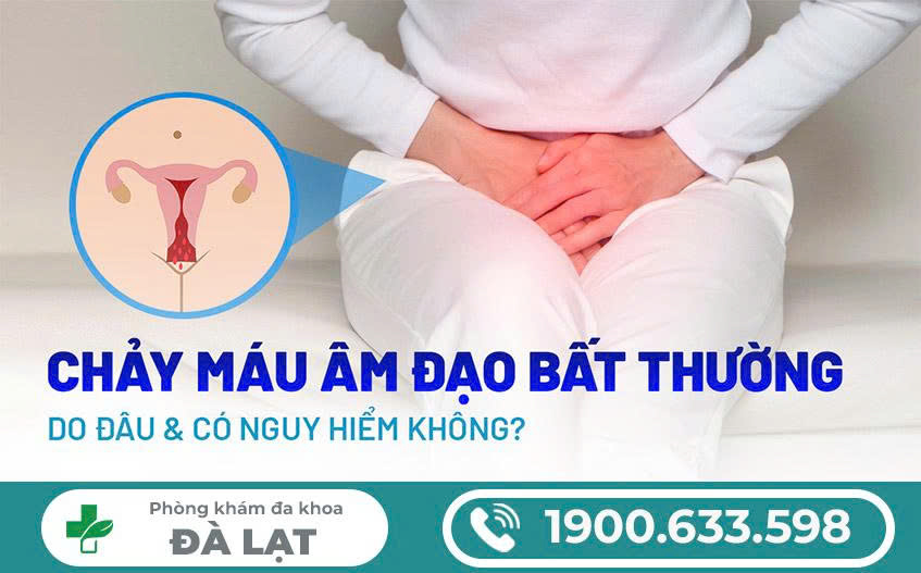 Hiện Tượng Âm Đạo Bị Chảy Máu 