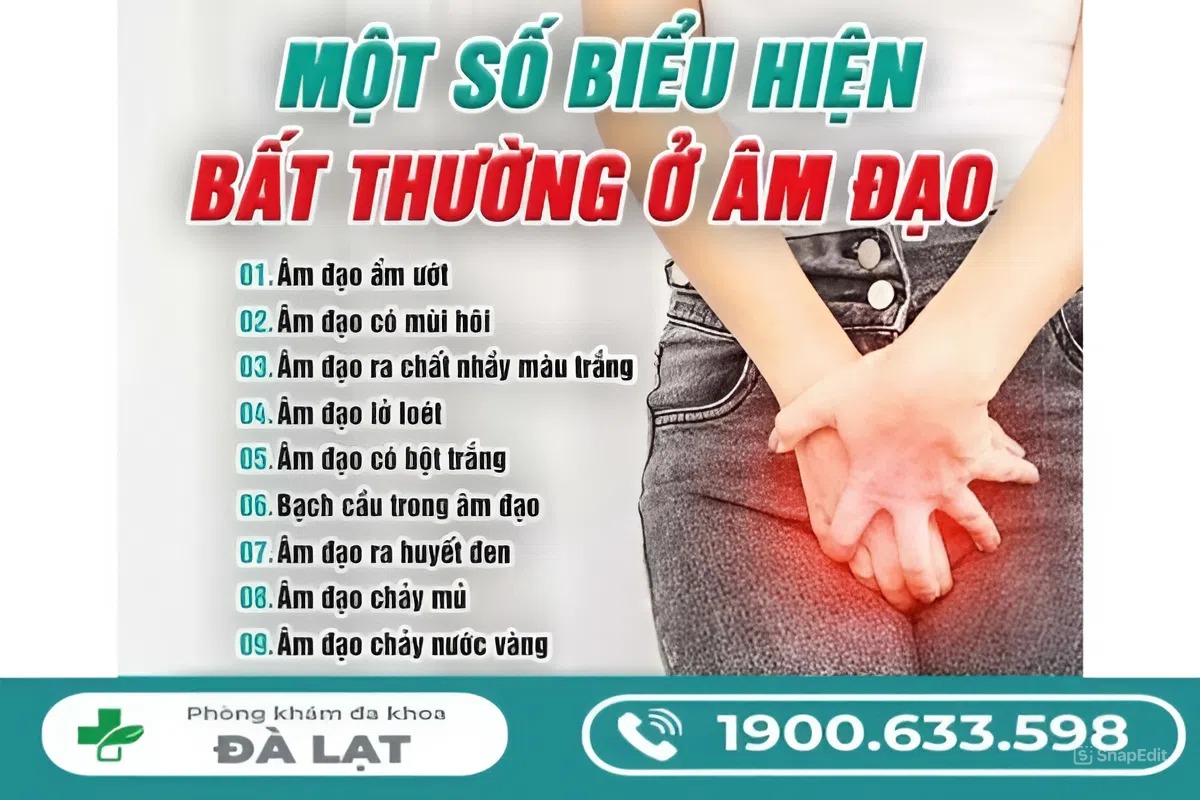 Một Số Biểu Hiện Bất Thường Ở Âm Đạo 
