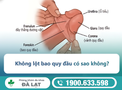 KHÔNG LỘT BAO QUY ĐẦU CÓ SAO KHÔNG? GIẢI ĐÁP CỦA BÁC SĨ NAM KHOA