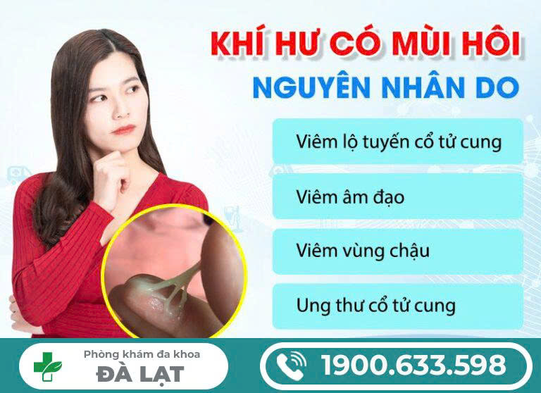 Khí Hư Có Mùi Hôi