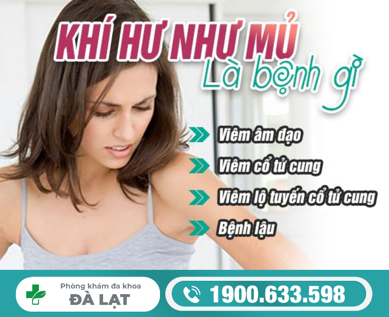 Khí Hư Ra Như Mủ 
