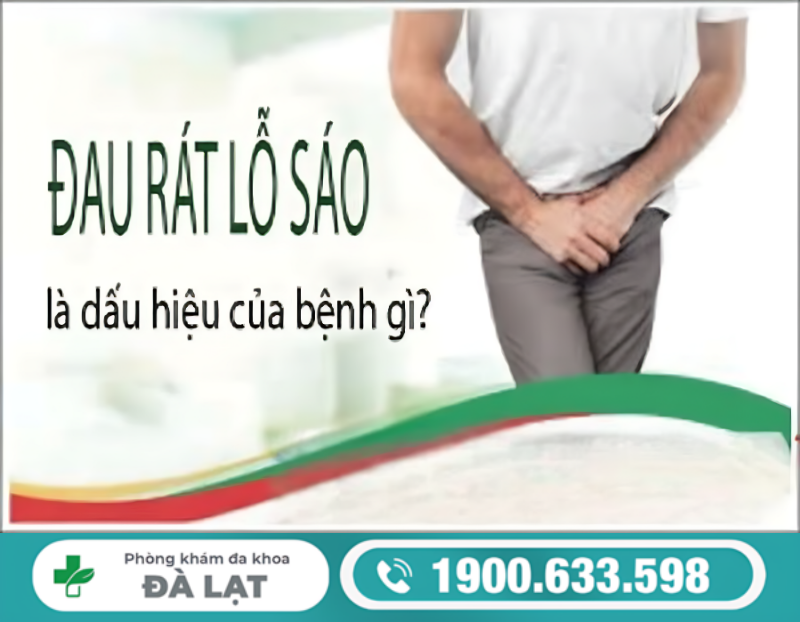 ĐAU LỖ SÁO Ở NAM GIỚI: DẤU HIỆU CẢNH BÁO BỆNH LÝ NGUY HIỂM 