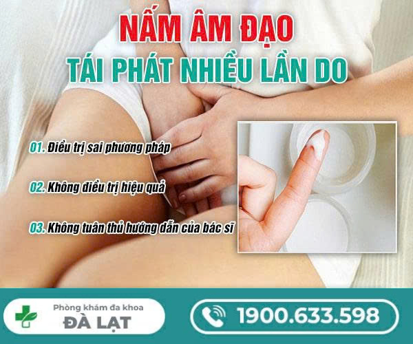 Nấm Âm Đạo Tái Phát Nhiều Lần 