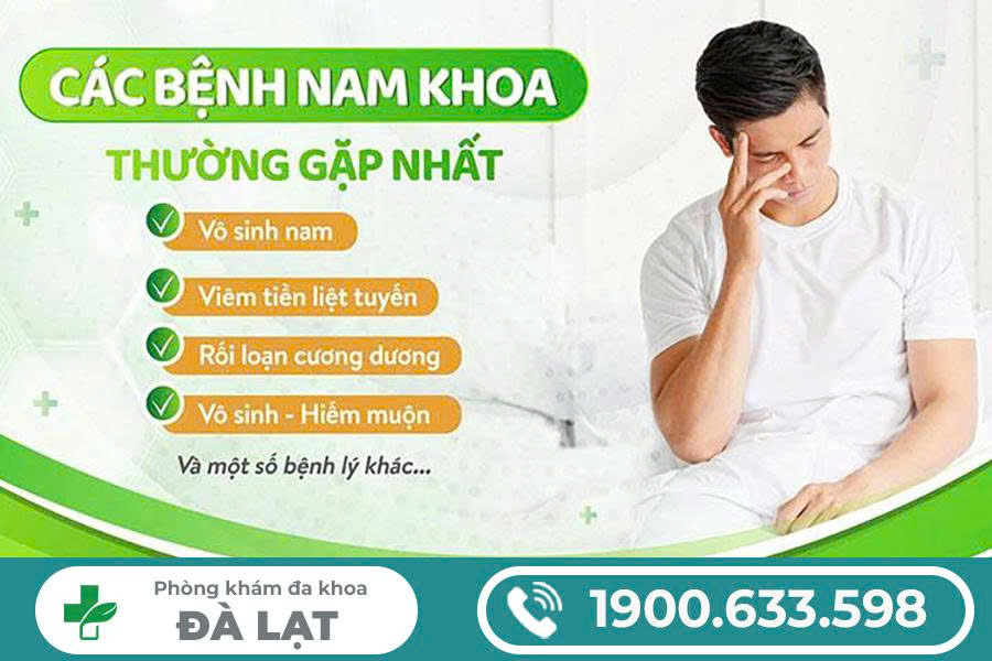 HÌNH ẢNH CÁC BỆNH NAM KHOA THƯỜNG GẶP: NHẬN BIẾT SỚM ĐỂ ĐIỀU TRỊ KỊP THỜI 