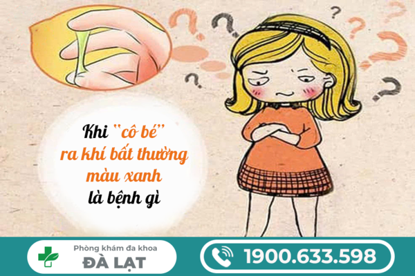 Vùng kín ra dịch xanh : Nguyên nhân , Dấu hiệu và Cách điều trị 