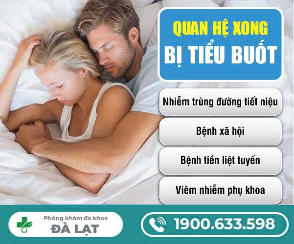 Tiểu Buốt Sau Khi Quan Hệ Ở Nữ Giới 