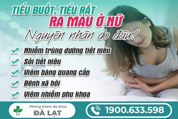 Tiểu Buốt Ra Máu Ở Nữ Giới 