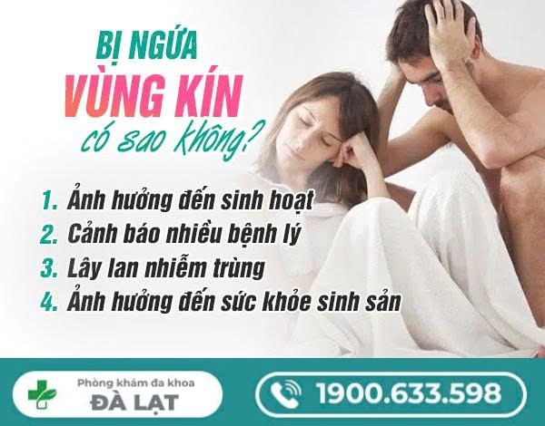 Bị Ngứa Vùng Kín Có Sao Không? 