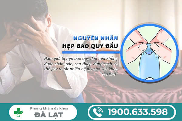 CÁC NGUYÊN NHÂN DẪN ĐẾN HẸP BAO QUY ĐẦU Ở NAM GIỚI VÀ CÁCH ĐIỀU TRỊ 