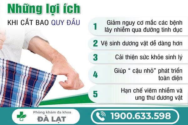 CẮT BAO QUY ĐẦU MANG LẠI LỢI ÍCH GÌ CHO SỨC KHỎE SINH LÝ NAM GIỚI 