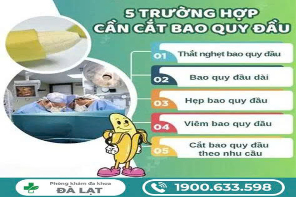 BAO QUY ĐẦU Ở NAM GIỚI THẾ NÀO THÌ PHẢI CẮT ĐỂ TRÁNH BIẾN CHỨNG NGUY HIỂM 