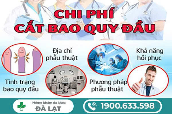 CHI PHÍ PHẪU THUẬT CẮT BAO QUY ĐẦU CHO NAM GIỚI HIỆN NAY LÀ BAO NHIÊU?