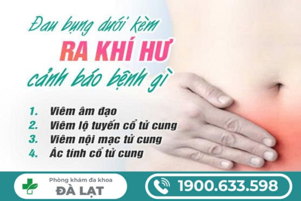 Hiện Tượng Đau Bụng Dưới Ra Khí Hư Màu Vàng Do Đâu? 