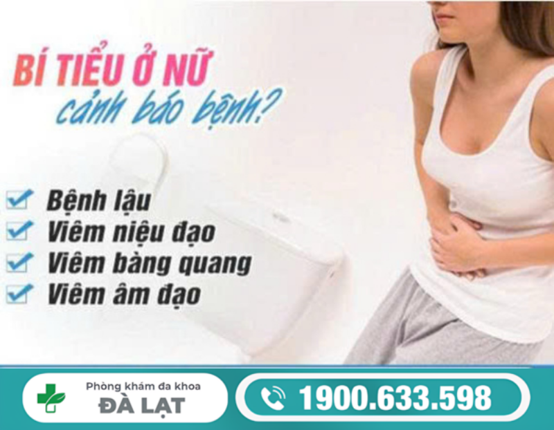 NHẬN BIẾT SỚM TÌNH TRẠNG BÍ TIỂU Ở NỮ GIỚI VÀ CÁCH ĐIỀU TRỊ HIỆU QUẢ 