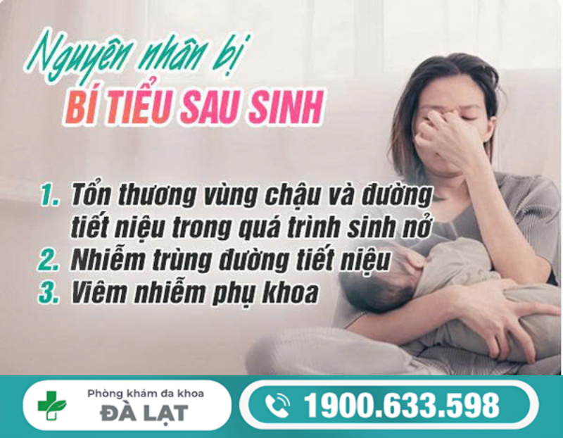 DẤU HIỆU NHẬN BIẾT BÍ TIỂU SAU SINH MẸ BỈM KHÔNG NÊN BỎ QUA