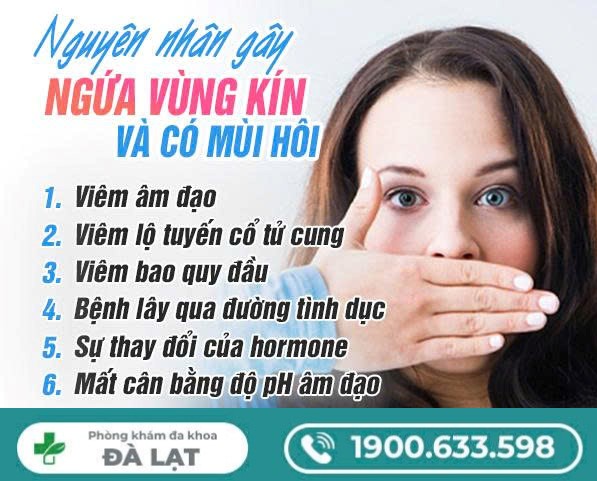 Bị Ngứa Âm Đạo Và Có Mùi Hôi Do Đâu? 