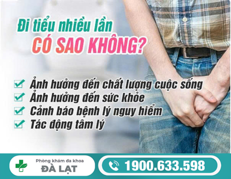 NAM GIỚI ĐI TIỂU NHIỀU LẦN: NHỮNG BỆNH LÝ BẠN CẦN BIẾT 