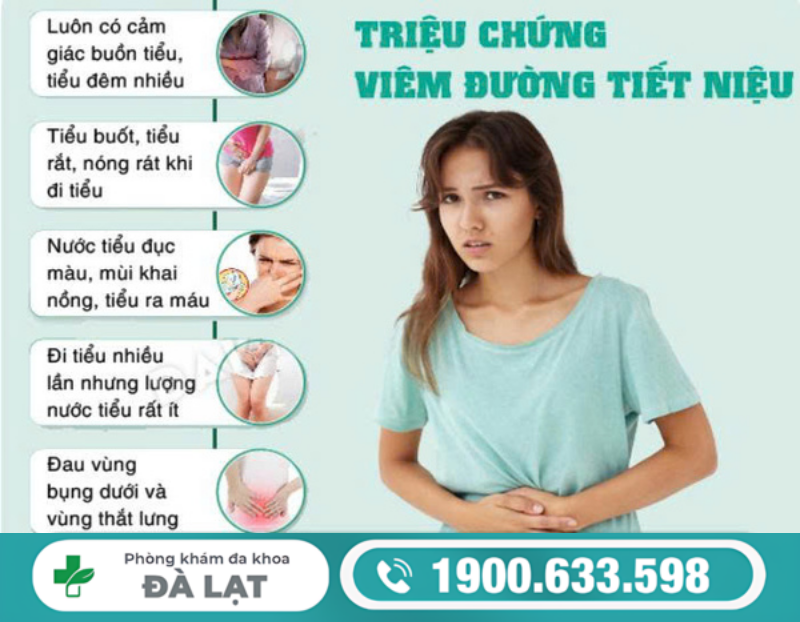 TRIỆU CHỨNG VIÊM ĐƯỜNG TIẾT NIỆU Ở NỮ GIỚI: NHẬN BIẾT SỚM ĐỂ TRÁNH BIẾN CHỨNG