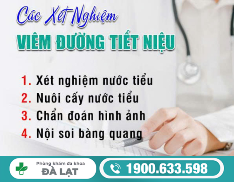 XÉT NGHIỆM VIÊM ĐƯỜNG TIẾT NIỆU GỒM NHỮNG GÌ? GIẢI THÍCH CHI TIẾT