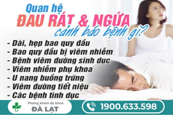 Quan Hệ Bị Đau Rát Và Ngứa Cảnh Báo Bệnh Gì? 