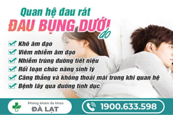 Quan Hệ Đau Rát Và Đau Bụng Dưới 