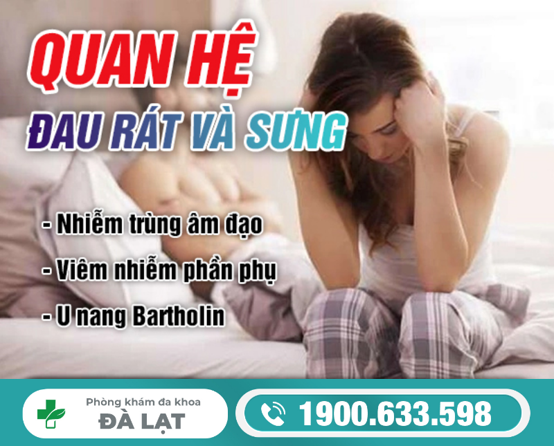 Quan Hệ Bị Đau Rát Và Sưng 