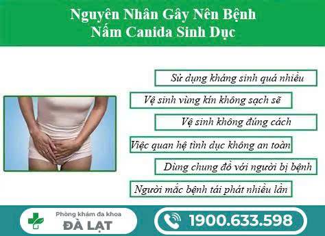 CÁC NGUYÊN NHÂN PHỔ GÂY NẤM SINH DỤC Ở NAM GIỚI 