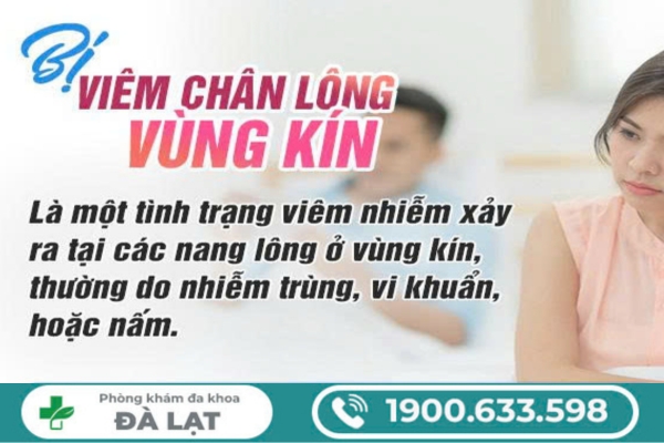 Bị Viêm Chân Lông Vùng Kín 