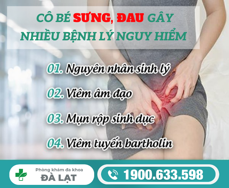 Cô Bé Bị Sưng Đau Khi Quan Hệ Cảnh Báo Bệnh Gì? 