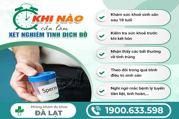HIỂU RÕ VỀ TINH DỊCH ĐỒ GIÚP NAM GIỚI CHỦ ĐỘNG BẢO VỆ SỨC KHỎE SINH SẢN