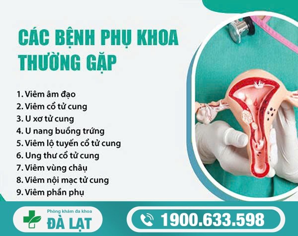 Các Bệnh Về Sản Phụ Khoa Thường Gặp 