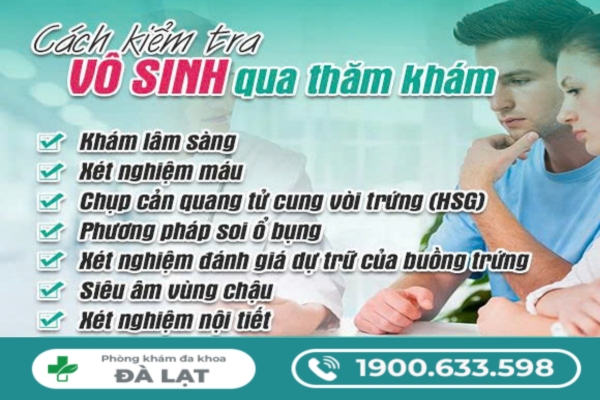 Cách Kiểm Tra Xem Mình Có Bị Vô Sinh Không? 