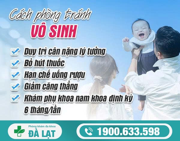 Phòng Tránh Vô Sinh Ở Nữ Giới 