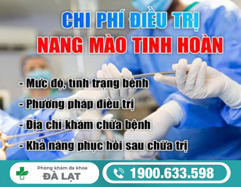 CHI PHÍ ĐIỀU TRỊ NANG MÀO TINH HOÀN HIỆN NAY LÀ BAO NHIÊU?
