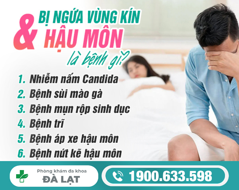 Bị Ngứa Vùng Kín Và Hậu Môn 