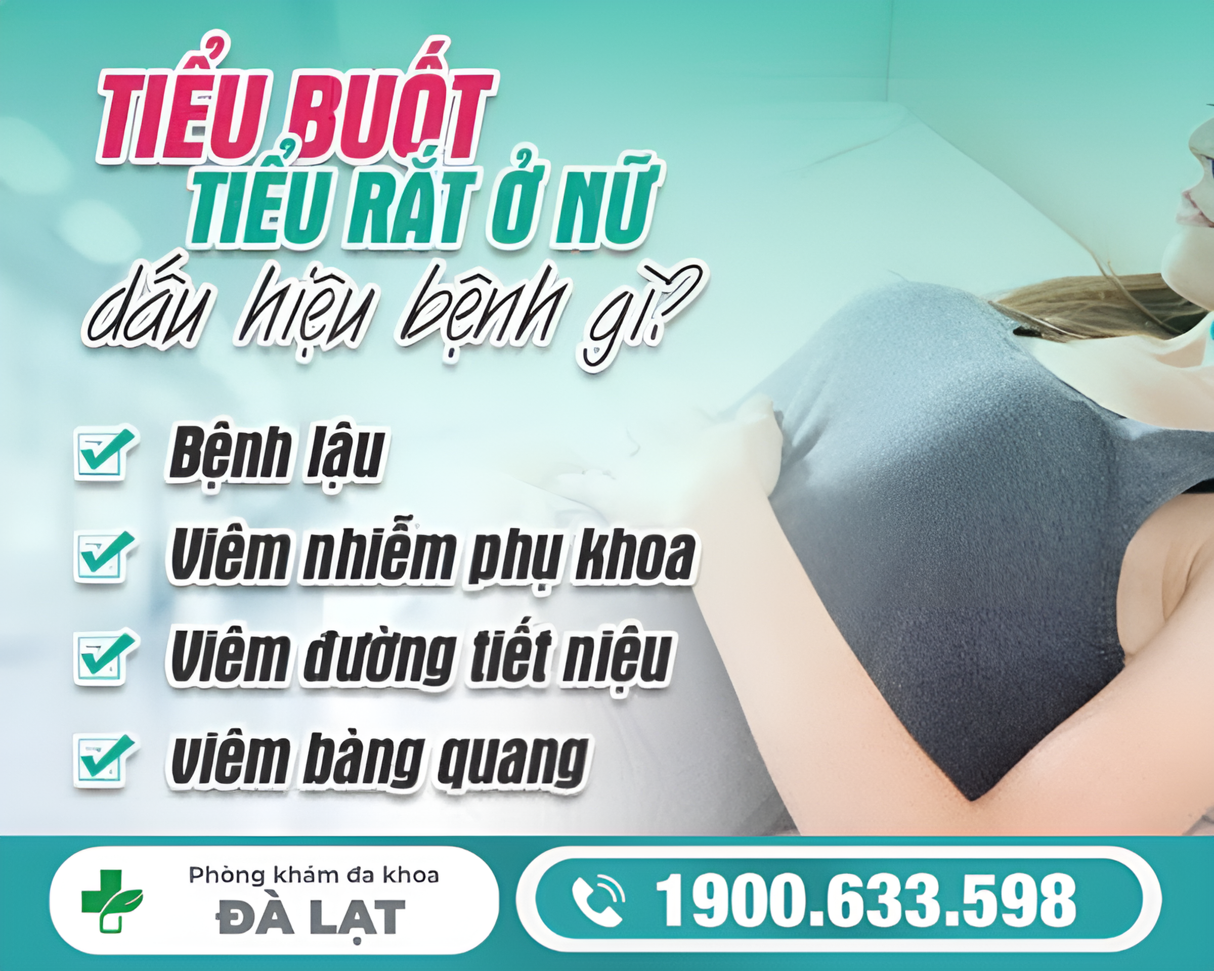 TIỂU BUỐT TIỂU RẮT Ở NỮ LÀ DẤU HIỆU BỆNH GÌ?