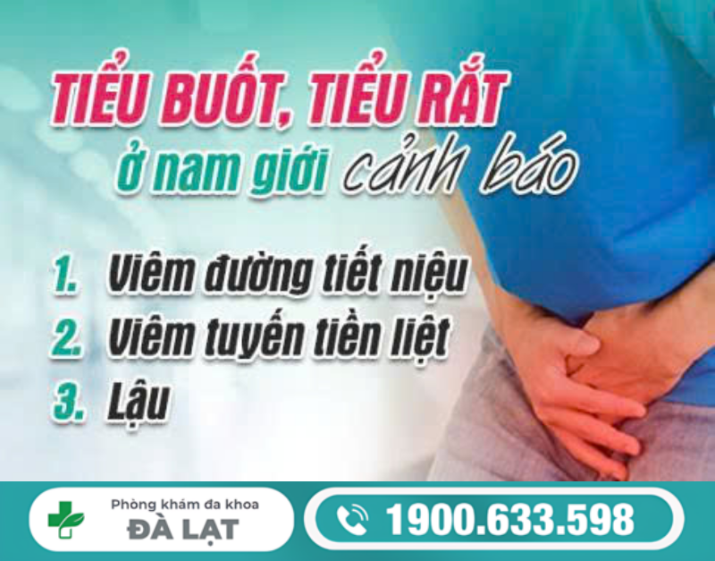 HIỆN TƯỢNG TIỂU BUỐT TIỂU RẮT Ở NAM GIỚI KHÔNG NÊN CHỦ QUAN 