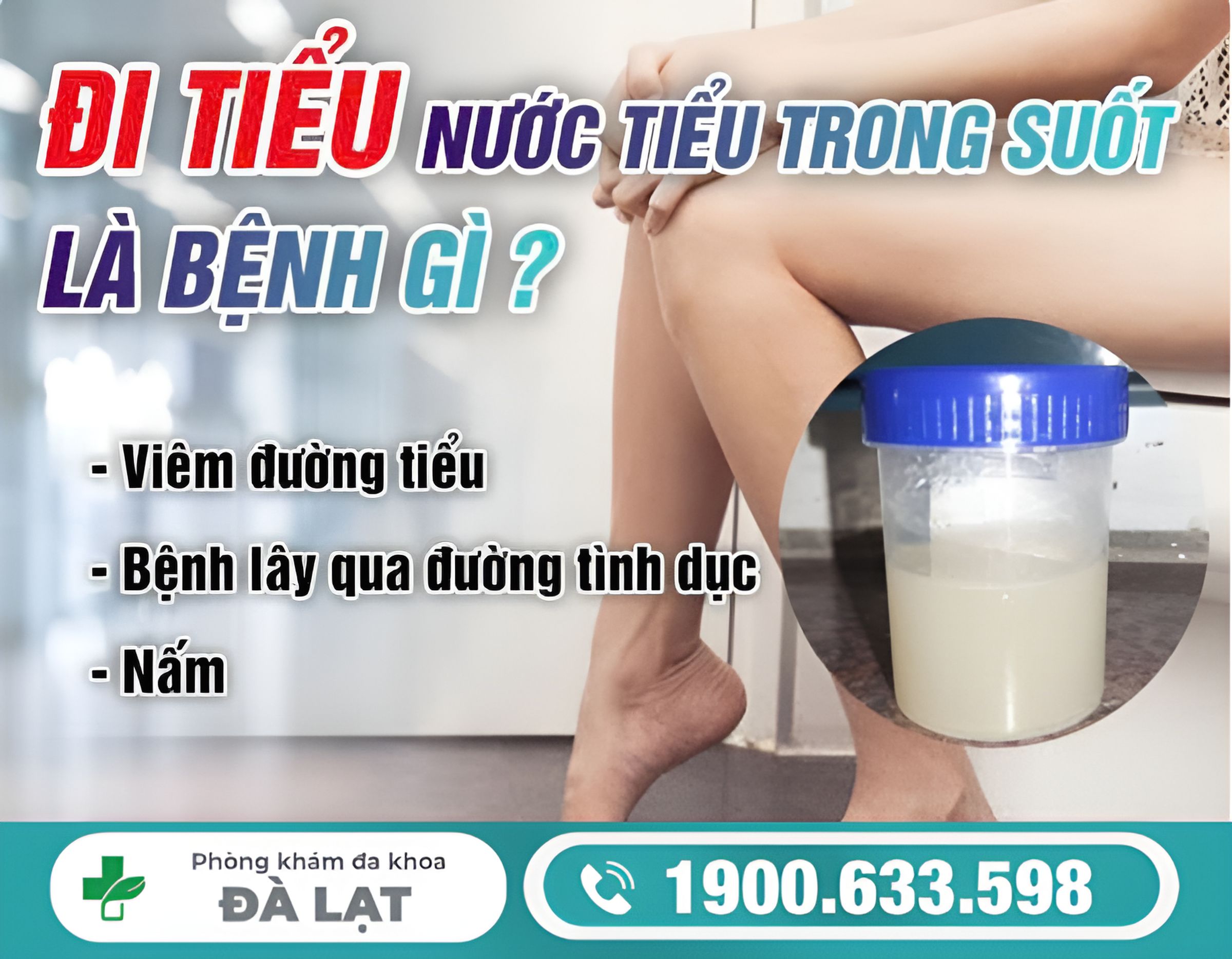 NAM VÀ NỮ ĐI NƯỚC TIỂU MÀU TRONG SUỐT LÀ DẤU HIỆU BỆNH GÌ?