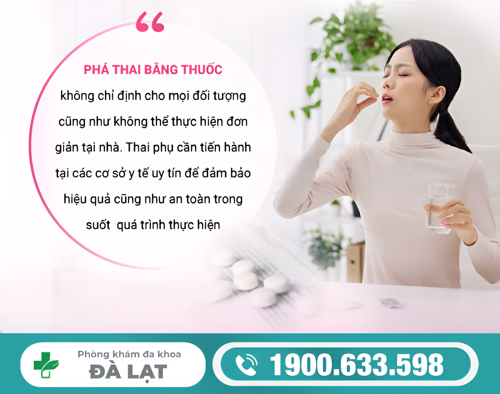 THUỐC PHÁ THAI: CÔNG DỤNG VÀ QUY TRÌNH CẦN BIẾT 