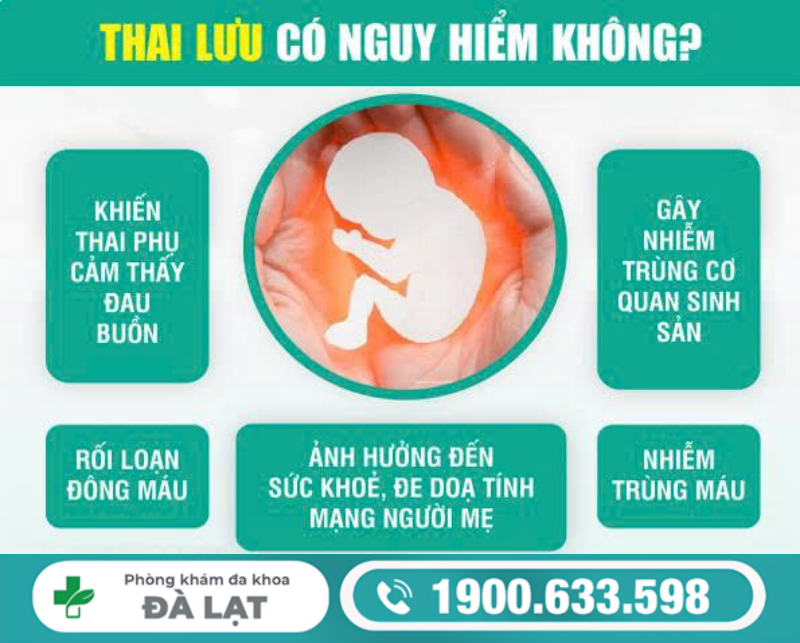 BỊ THAI LƯU CÓ ẢNH HƯỞNG NGUY HIỂM GÌ KHÔNG?