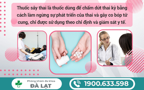 HIỂU ĐÚNG VỀ THUỐC SẢY THAI ĐỂ TRÁNH NHỮNG RỦI RO NGUY HIỂM