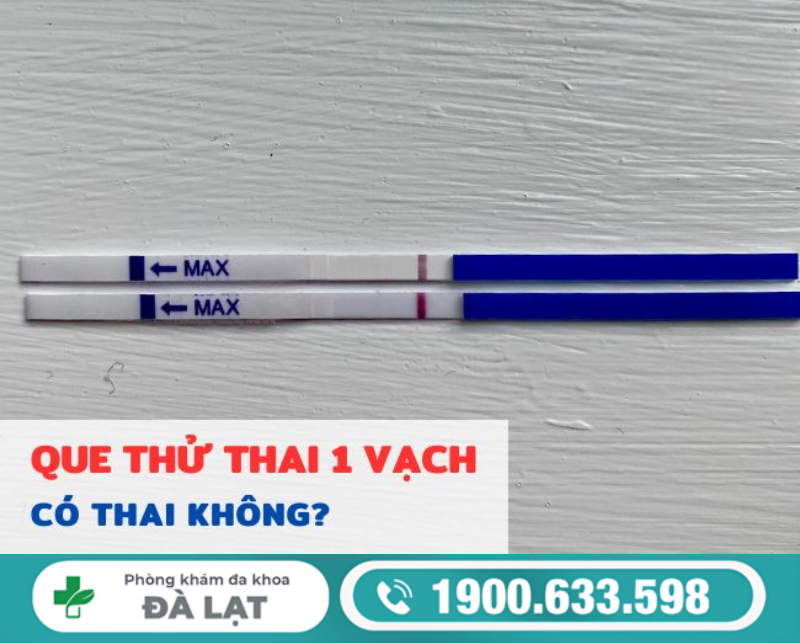 THỬ THAI RA 1 VẠCH DO ĐÂU?