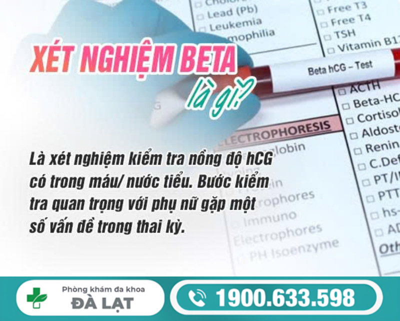 TÌM HIỂU: XÉT NGHIỆM BETA (HCG) LÀ GÌ?