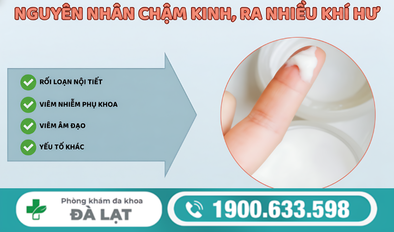 CHẬM KINH KÈM KHÍ HƯ BẤT THƯỜNG LÀ DẤU HIỆU BỆNH GÌ?