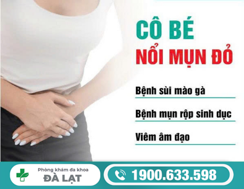 CÔ BÉ BỊ NỔI MỤN ĐỎ LÀ DẤU HIỆU CẢNH BÁO BỆNH PHỤ KHOA NÀO?